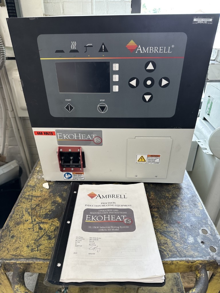 Amberell EkoHeat 15/100C Induction Heater, Machine ID: 8816
